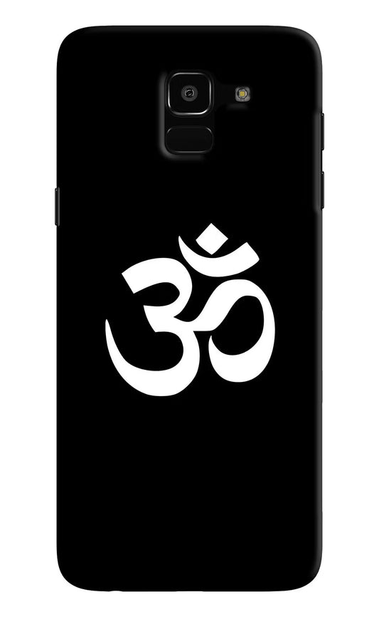 Om Samsung J6 Hard Case Back Cover by Casekaro