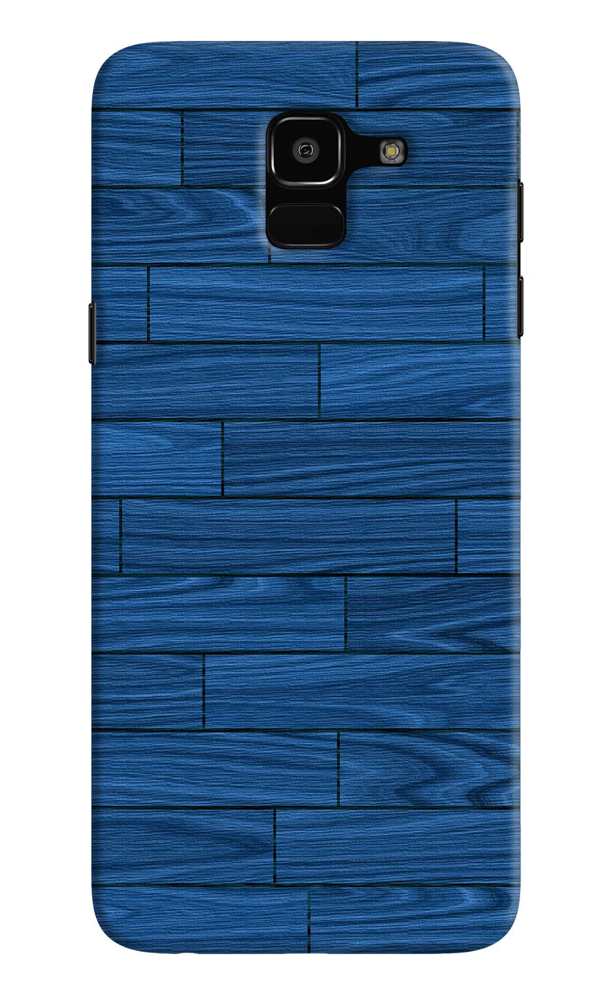 Wooden Texture Samsung J6 Hard Case Back Cover by Casekaro