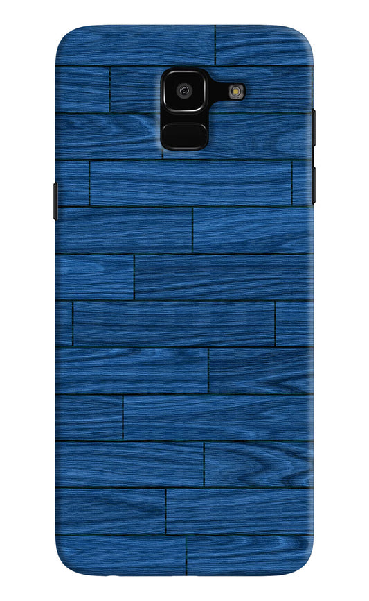 Wooden Texture Samsung J6 Hard Case Back Cover by Casekaro