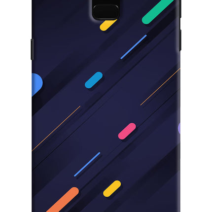 Abstract Design Samsung J6 Hard Case Back Cover by Casekaro
