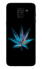Weed Samsung J6 Hard Case Back Cover by Casekaro