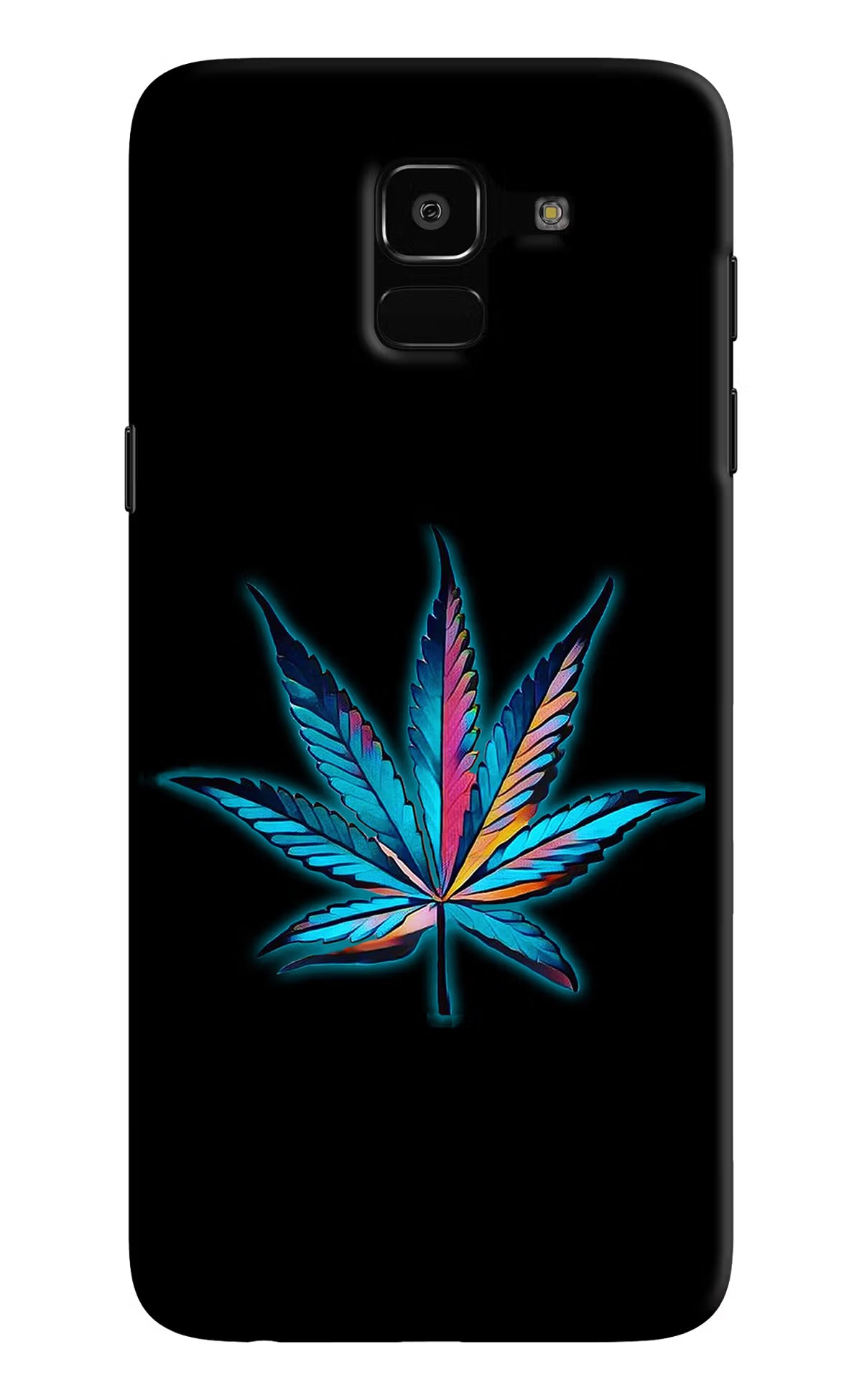 Weed Samsung J6 Hard Case Back Cover by Casekaro
