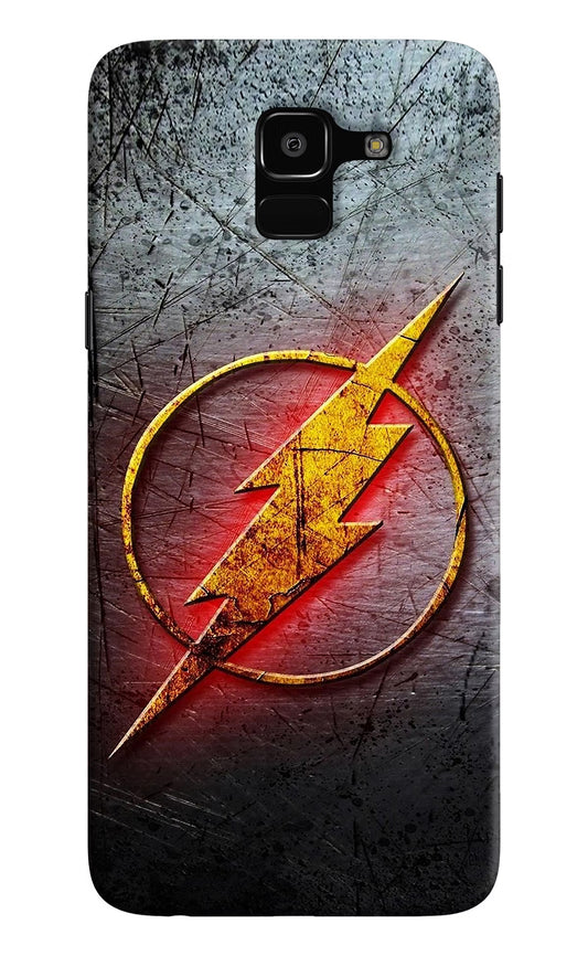 Flash Samsung J6 Hard Case Back Cover by Casekaro