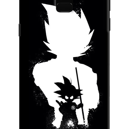 Goku Shadow Samsung J6 Hard Case Back Cover by Casekaro