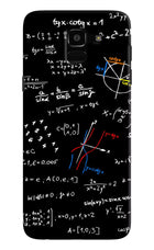 Mathematics Formula Samsung J6 Hard Case Back Cover by Casekaro