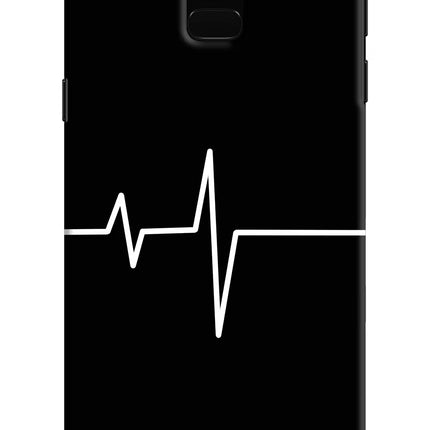 Heart Beats Samsung J6 Hard Case Back Cover by Casekaro