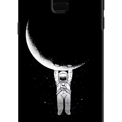 Moon Space Samsung J6 Hard Case Back Cover by Casekaro