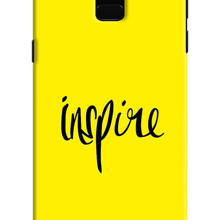 Inspire Samsung J6 Hard Case Back Cover by Casekaro