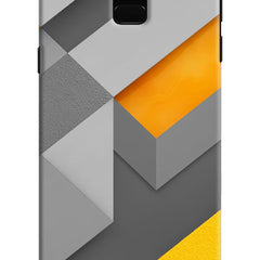 Abstract Samsung J6 Hard Case Back Cover by Casekaro