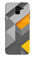 Abstract Samsung J6 Hard Case Back Cover by Casekaro