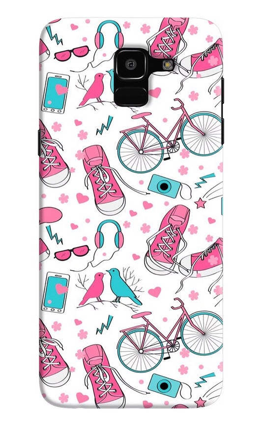 Artwork Samsung J6 Hard Case Back Cover by Casekaro