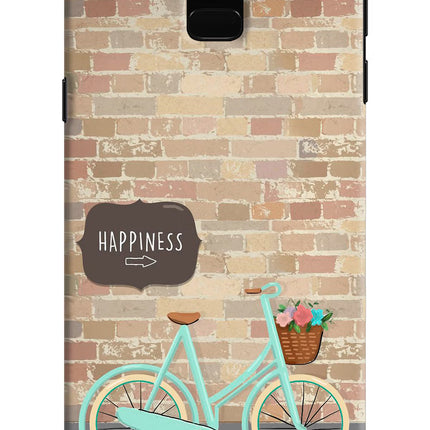 Happiness Artwork Samsung J6 Hard Case Back Cover by Casekaro
