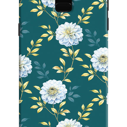 Flowers Samsung J6 Hard Case Back Cover by Casekaro