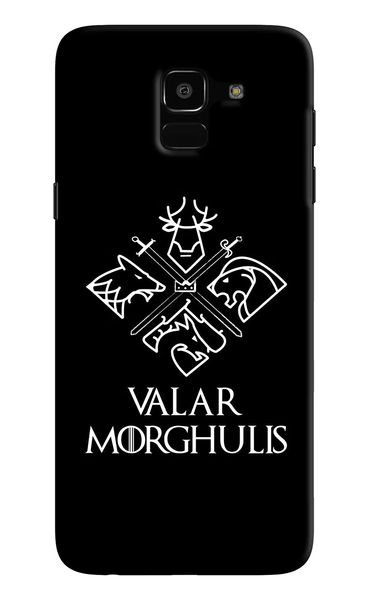 Valar Morghulis | Game Of Thrones Samsung J6 Hard Case Back Cover by Casekaro