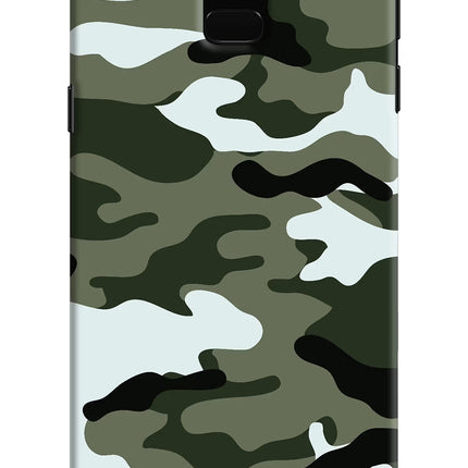 Camouflage Samsung J6 Hard Case Back Cover by Casekaro