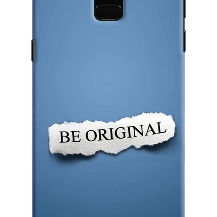 Be Original Samsung J6 Hard Case Back Cover by Casekaro