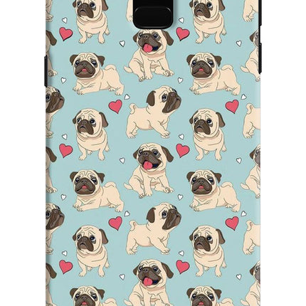 Pug Dog Samsung J6 Hard Case Back Cover by Casekaro