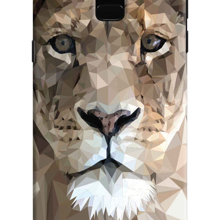 Lion Art Samsung J6 Hard Case Back Cover by Casekaro