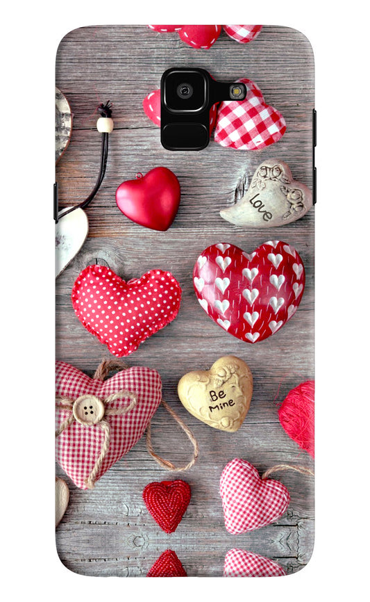 Love Wallpaper Samsung J6 Hard Case Back Cover by Casekaro
