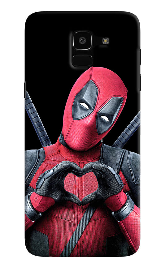 Deadpool Samsung J6 Hard Case Back Cover by Casekaro