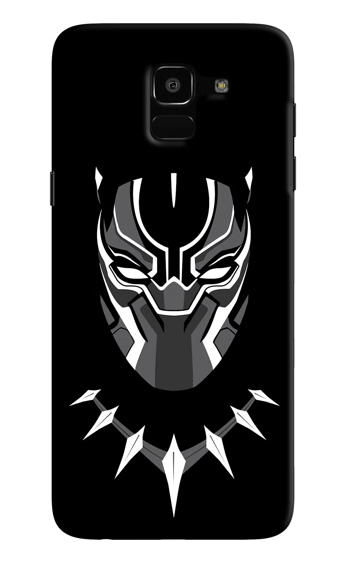Black Panther Samsung J6 Hard Case Back Cover by Casekaro