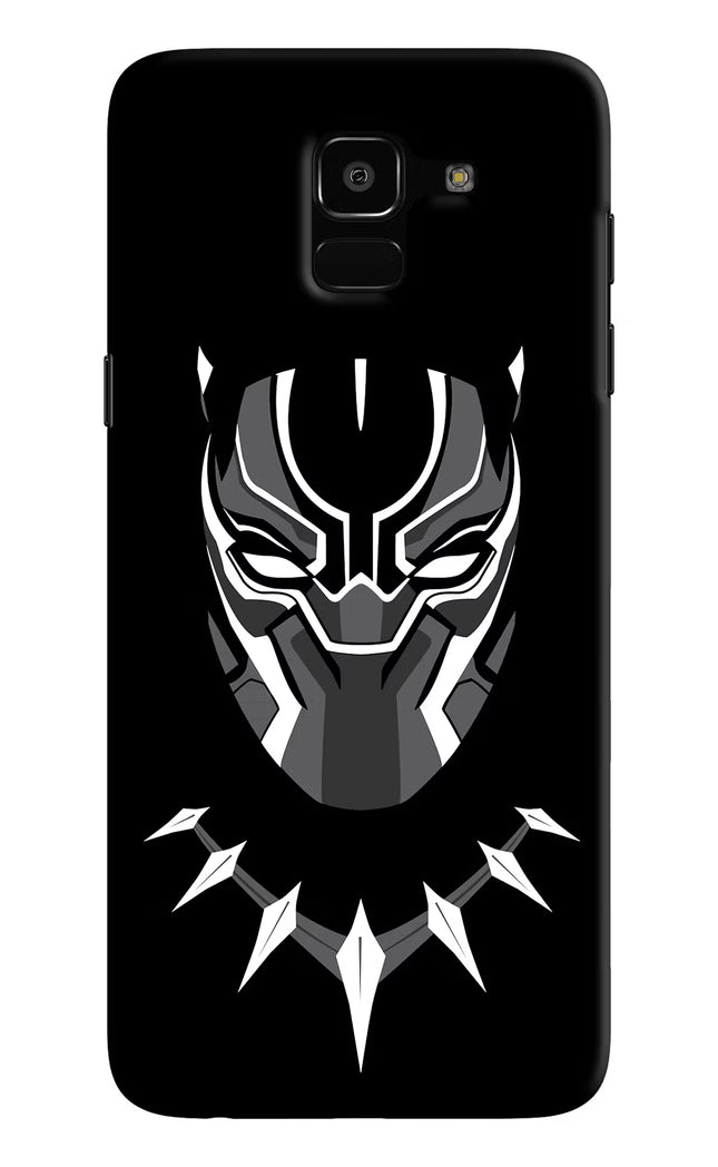 Black Panther Samsung J6 Hard Case Back Cover by Casekaro