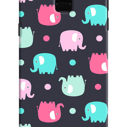 Elephants Samsung J6 Hard Case Back Cover by Casekaro