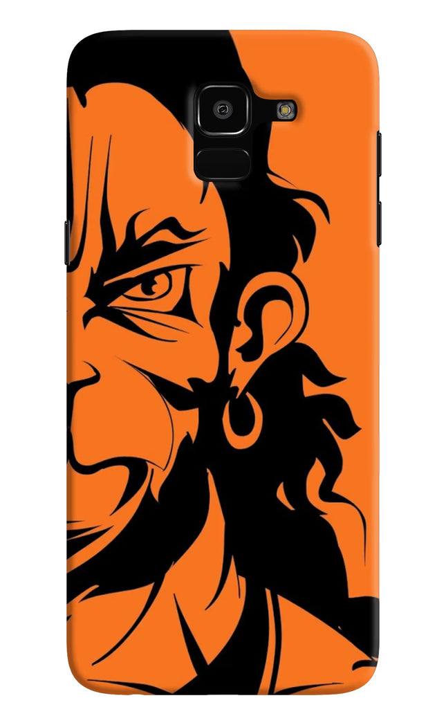 Hanuman Samsung J6 Hard Case Back Cover by Casekaro