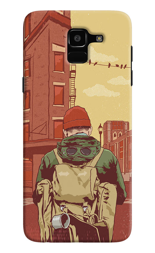 Adventurous Samsung J6 Hard Case Back Cover by Casekaro