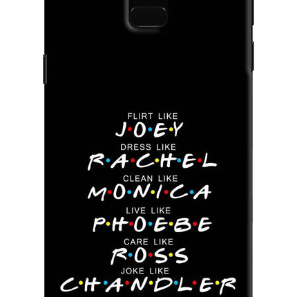 FRIENDS Character Samsung J6 Hard Case Back Cover by Casekaro