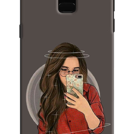 Selfie Queen Samsung J6 Hard Case Back Cover by Casekaro