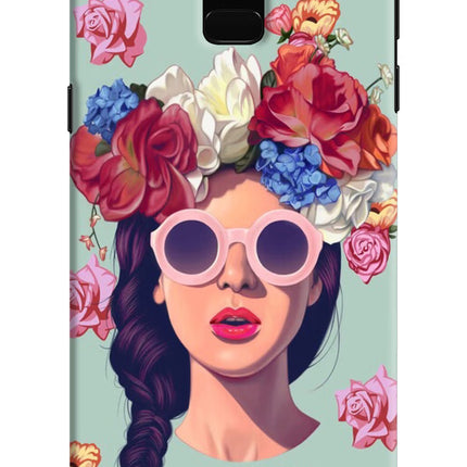 Pretty Girl Samsung J6 Hard Case Back Cover by Casekaro