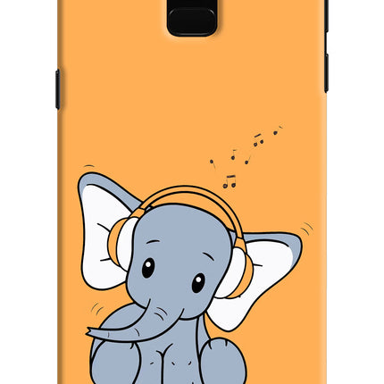 High On Music Samsung J6 Hard Case Back Cover by Casekaro