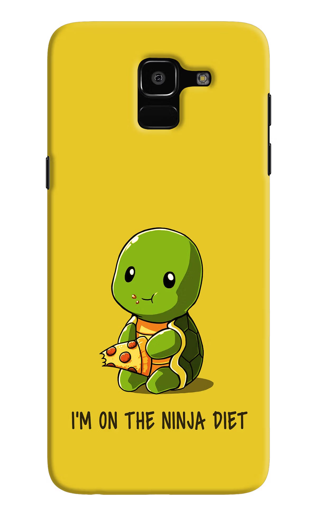 I'm on Ninja Diet Samsung J6 Hard Case Back Cover by Casekaro