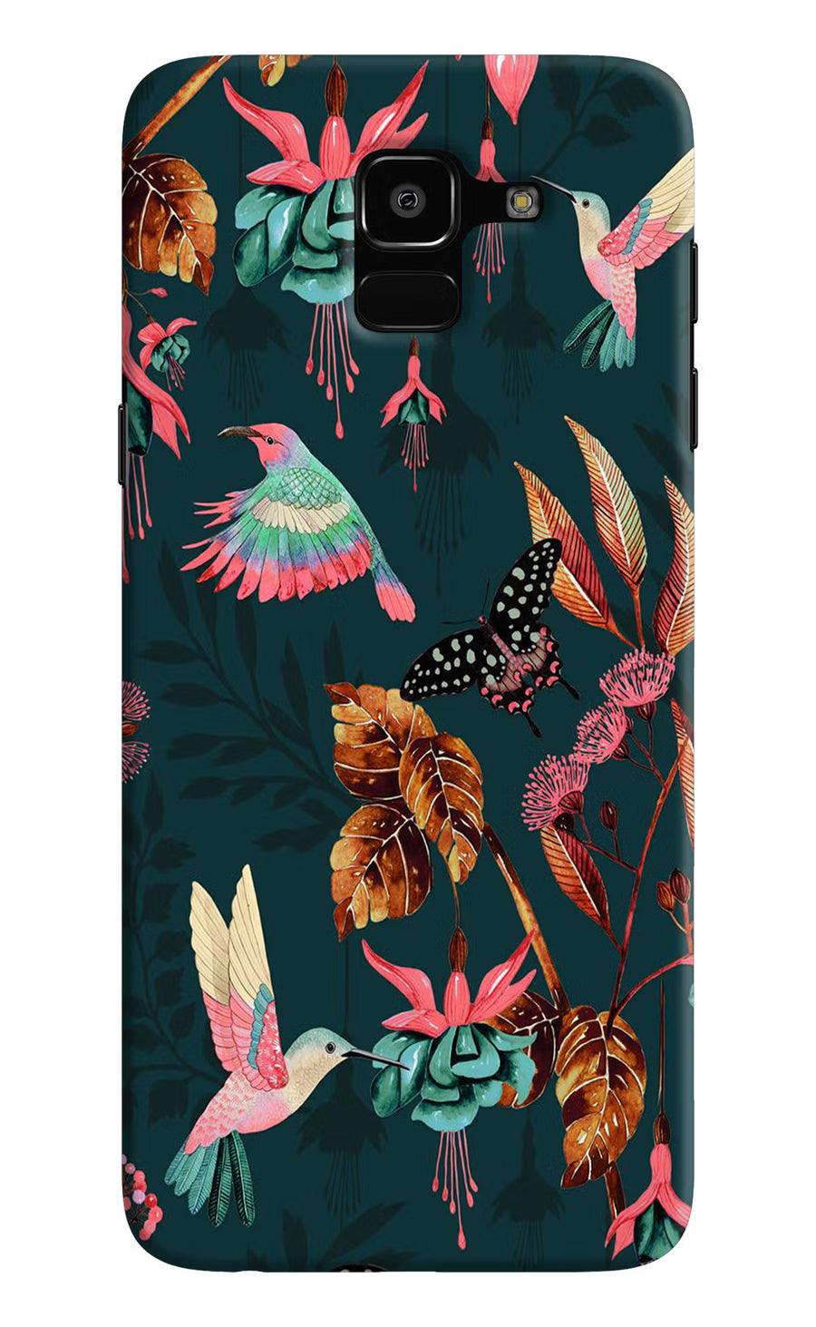 Birds Samsung J6 Back Cover, Hard case