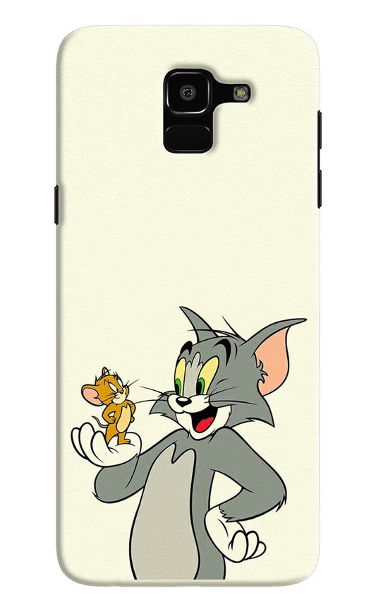 Tom & Jerry Samsung J6 Hard Case Back Cover by Casekaro