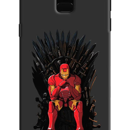 Ironman Throne Samsung J6 Hard Case Back Cover by Casekaro