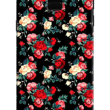 Rose Pattern Samsung J6 Hard Case Back Cover by Casekaro