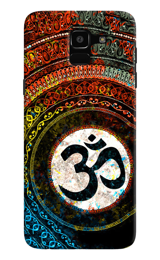 Om Cultural Samsung J6 Hard Case Back Cover by Casekaro