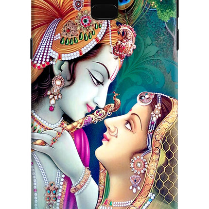Lord Radha Krishna Samsung J6 Hard Case Back Cover by Casekaro