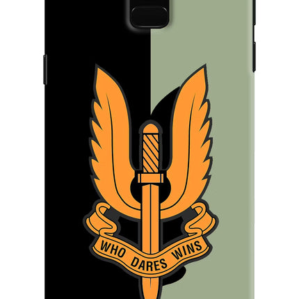 Balidan Logo Samsung J6 Hard Case Back Cover by Casekaro