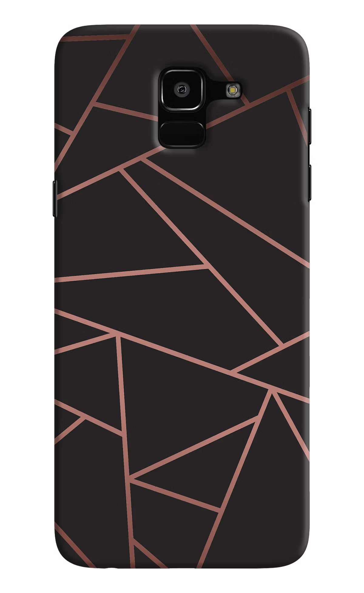 Geometric Pattern Samsung J6 Hard Case Back Cover by Casekaro
