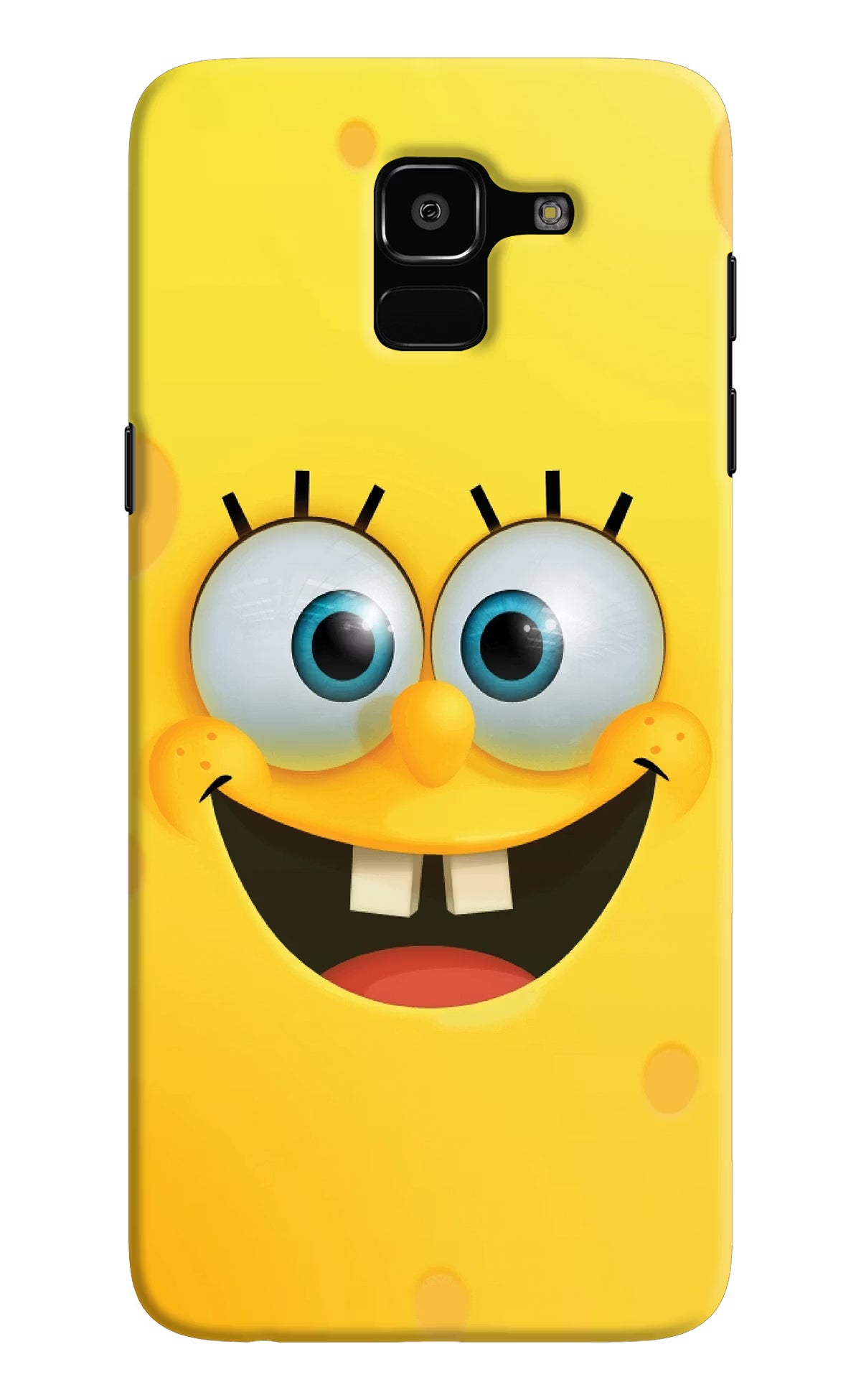 Sponge 1 Samsung J6 Hard Case Back Cover by Casekaro