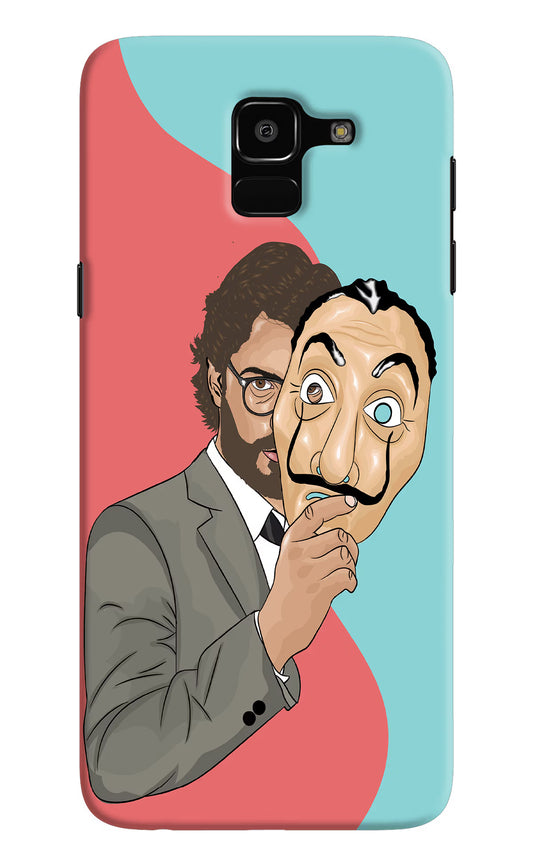 Professor Samsung J6 Hard Case Back Cover by Casekaro