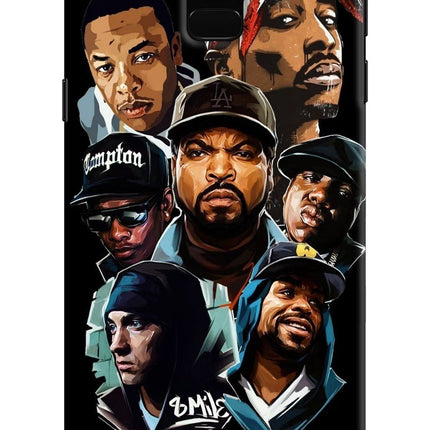 Rappers Samsung J6 Hard Case Back Cover by Casekaro