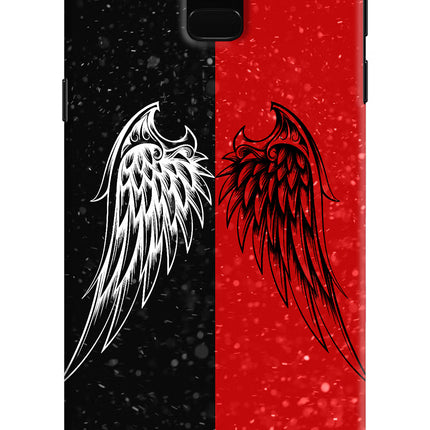 Wings Samsung J6 Hard Case Back Cover by Casekaro