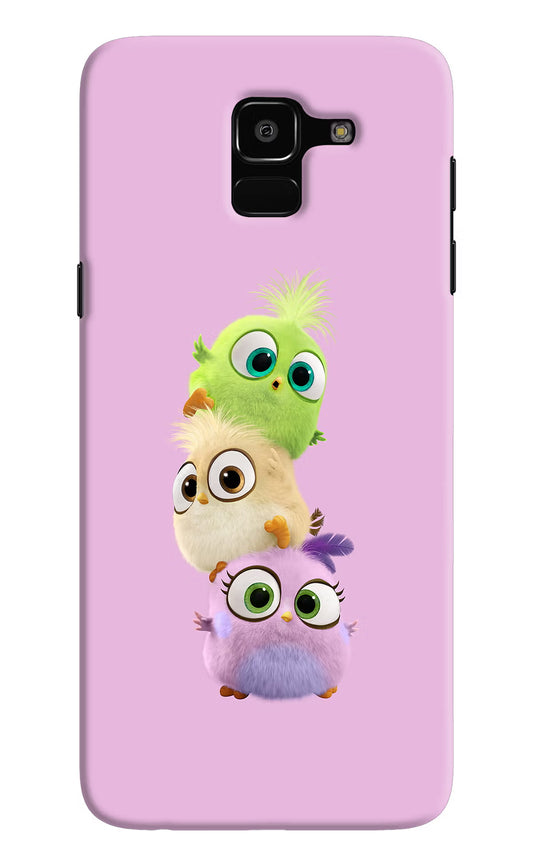 Cute Little Birds Samsung J6 Hard Case Back Cover by Casekaro