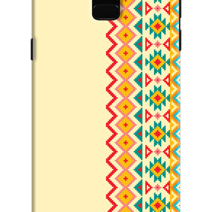 Ethnic Seamless Samsung J6 Hard Case Back Cover by Casekaro