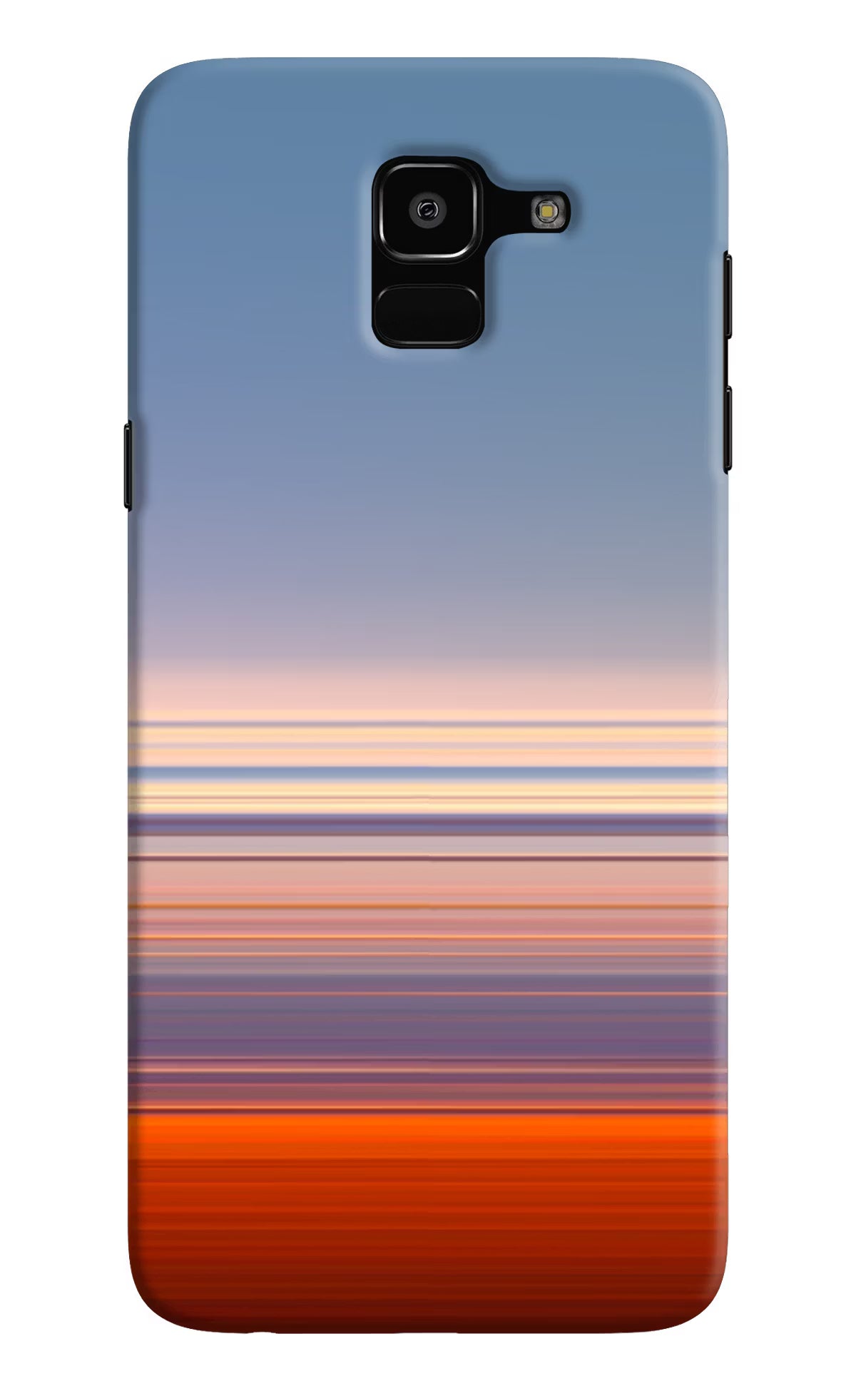Morning Colors Samsung J6 Hard Case Back Cover by Casekaro
