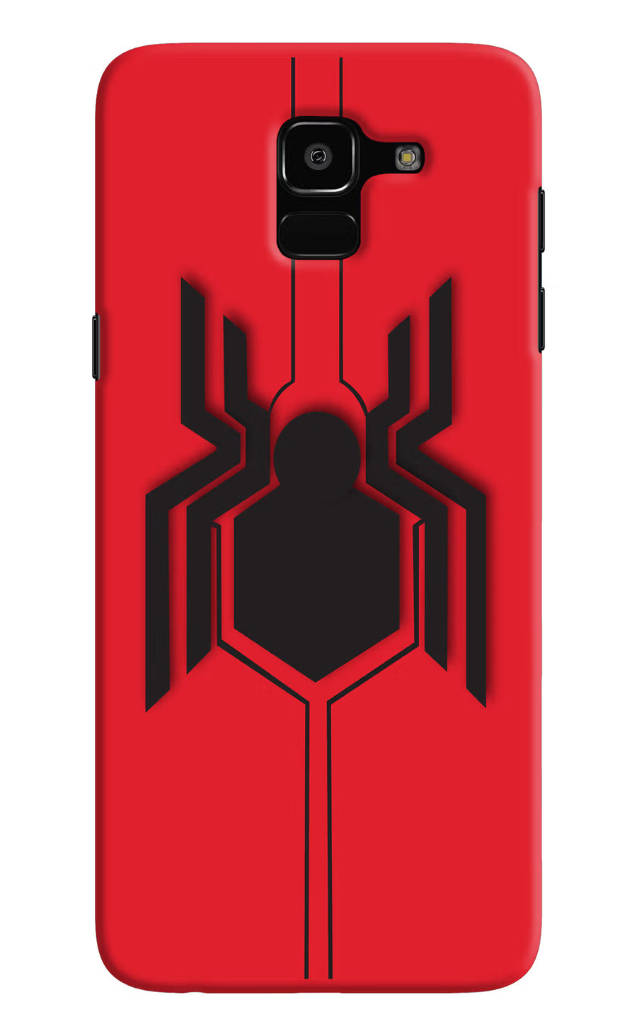 Spider Samsung J6 Back Cover, Hard case